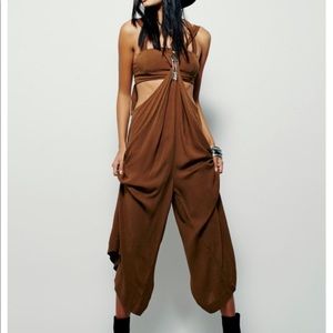 Free People festival two piece jumpsuit